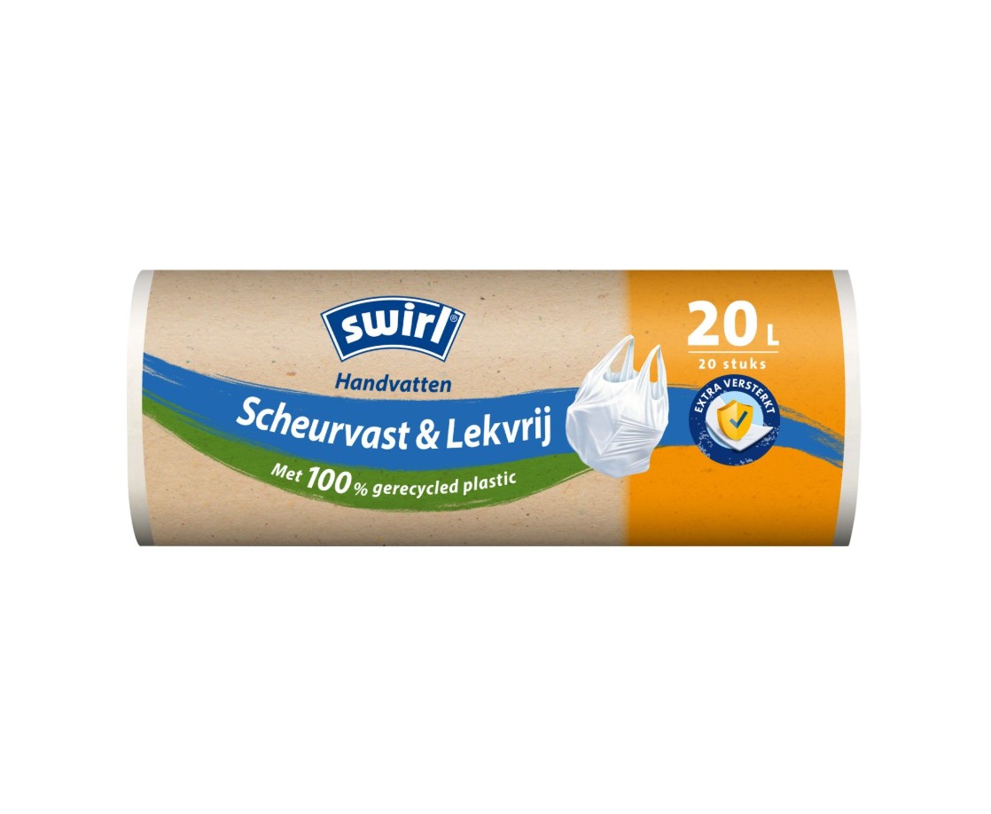 Swirl Afvalzak Handgreep 20ltr 4x20zk